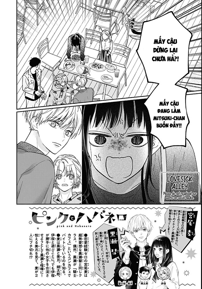 màu hồng và ớt chuông chapter 10 2