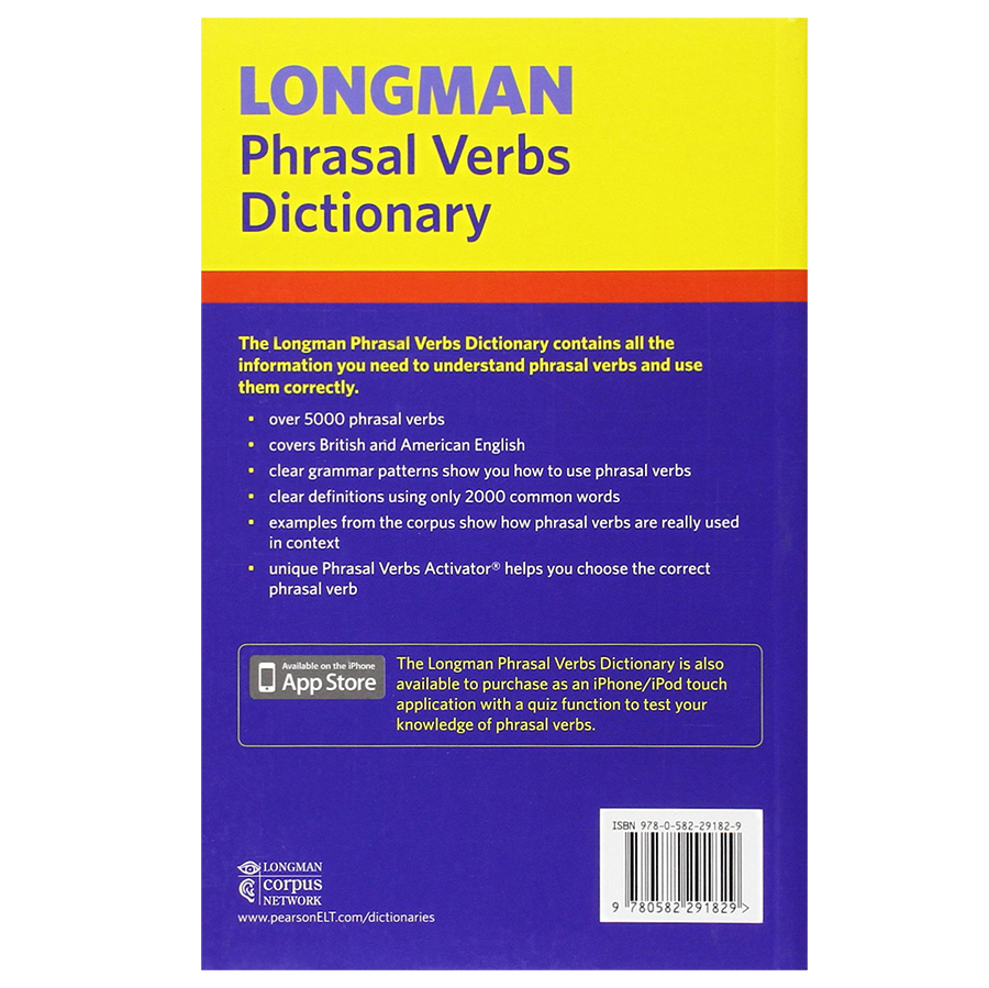 Longman Phrasal Verbs Dictionary (Paper) (2nd Edition) (Phasal Verbs Dictionary)