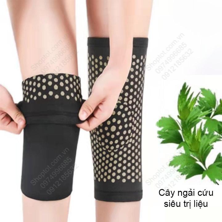 Đệm bọc đầu gối ngải cứu bảo vệ và làm nóng, giảm đau khớp