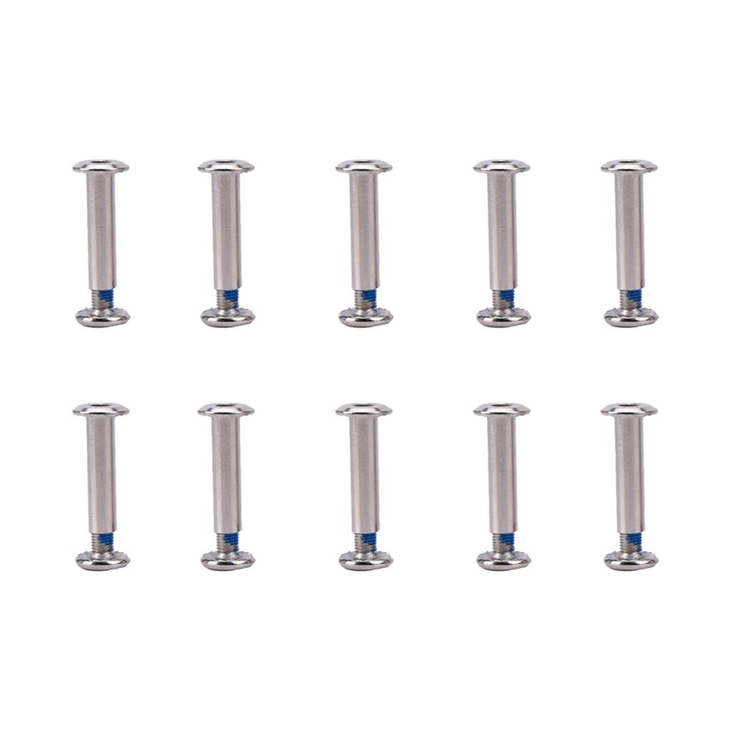 Set 10 bánh xe ván trượt bằng sắt mạ kẽm chuyên nghiệp dễ lắp đặt