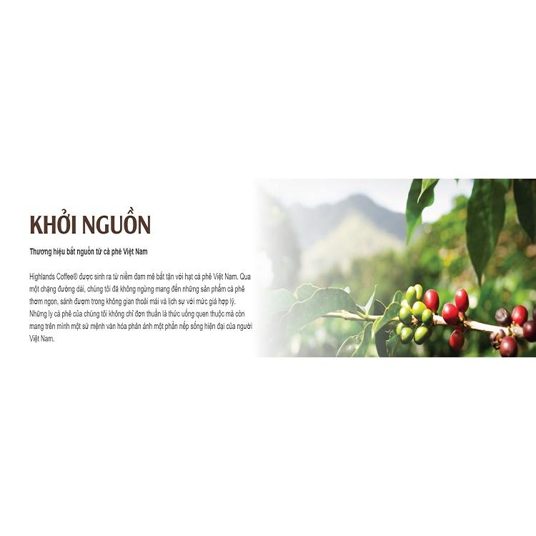 Cà phê bột Truyền thống Highland Coffee 1KG