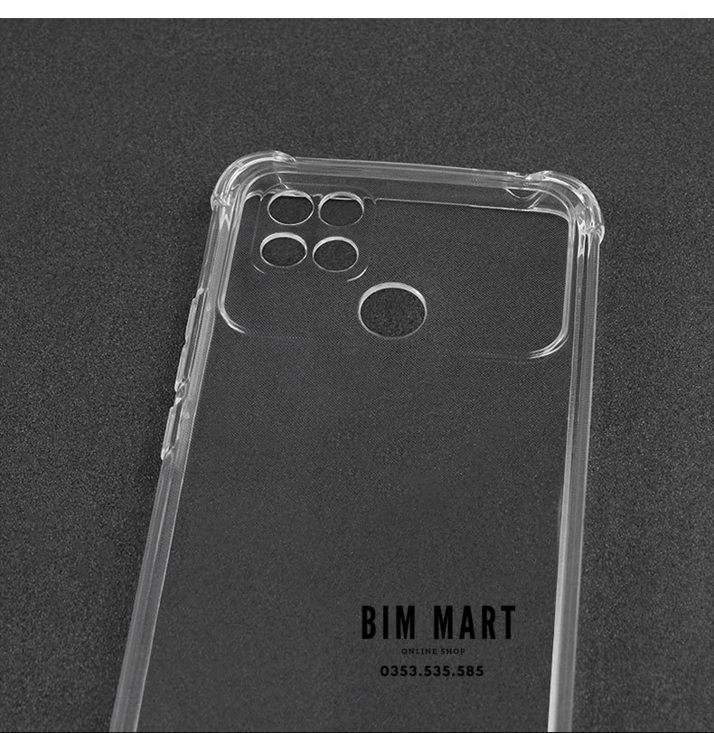 Ốp lưng dành cho Xiaomi Redmi 10C silicon dẻo cao cấp chống sốc 4 góc