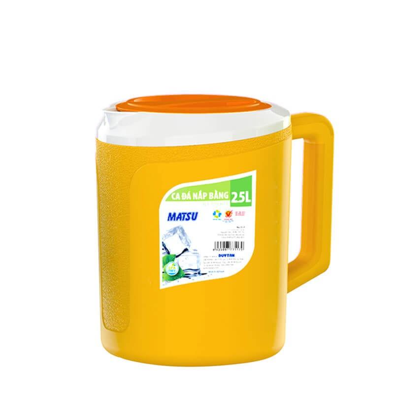 Ca Đá Nắp Bằng cách nhiệt DUY TÂN 1 Lít/ 1.5 Lít/ 2.5 Lít- GIAO NHANH 1H