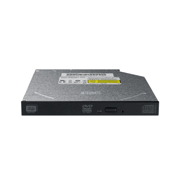 Ổ đĩa DVD RW Slim LITEON  8X SATA (ĐEN) - Hàng chính hãng