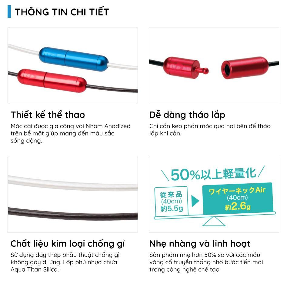 Vòng Cổ Phiten Rakuwa Wire Model Air