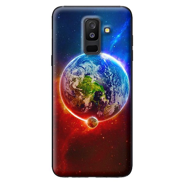 Ốp lưng cho Samsung Galaxy A6 Plus 2018 trái đất 1 - Hàng chính hãng