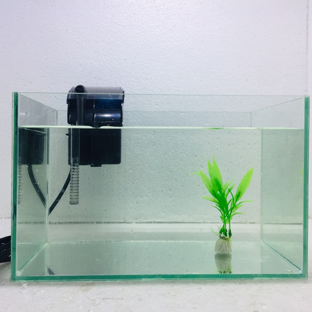Bể cá mini để bàn 30x17x17cm + Lọc nước