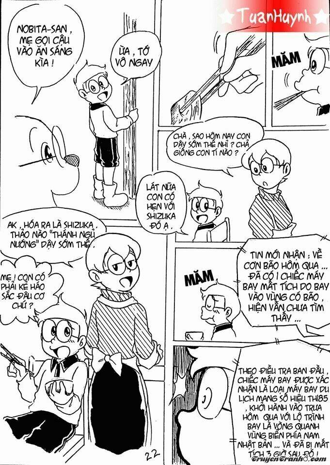 doraemon fan-made : nobita và cuộc phiêu lưu đến hòn đảo bị mất chapter 1 24