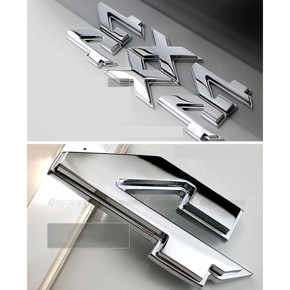 Tem Decal Logo 4x4 Dán Xe ô Tô MS-109