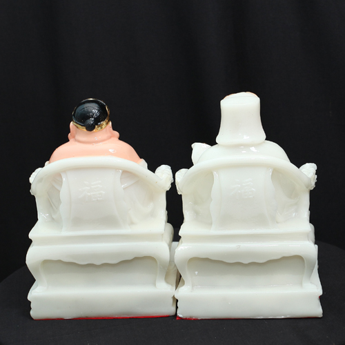 TƯỢNG THẦN TÀI THỔ ĐỊA MÀU TRẮNG - MS 31
