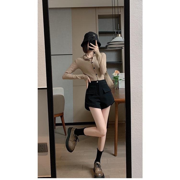 Quần đùi nữ, quần short nữ đẹp giá rẻ thời trang phong cách Hàn Quốc đơn giản dễ phối đồ QDN002