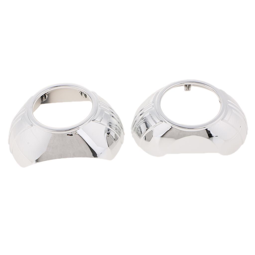 2-4pack Pair 3.0 inch Bi-xenon Projector Lens Shrouds Mask Cover for Ford S-MAX