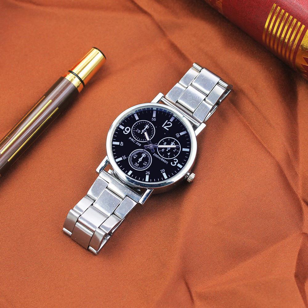 Đồng hồ nam cao cấp dây đeo kim loại lịch lãm DH100