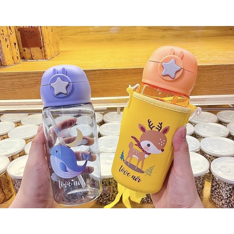 Bình Nước Kèm Túi 520ml