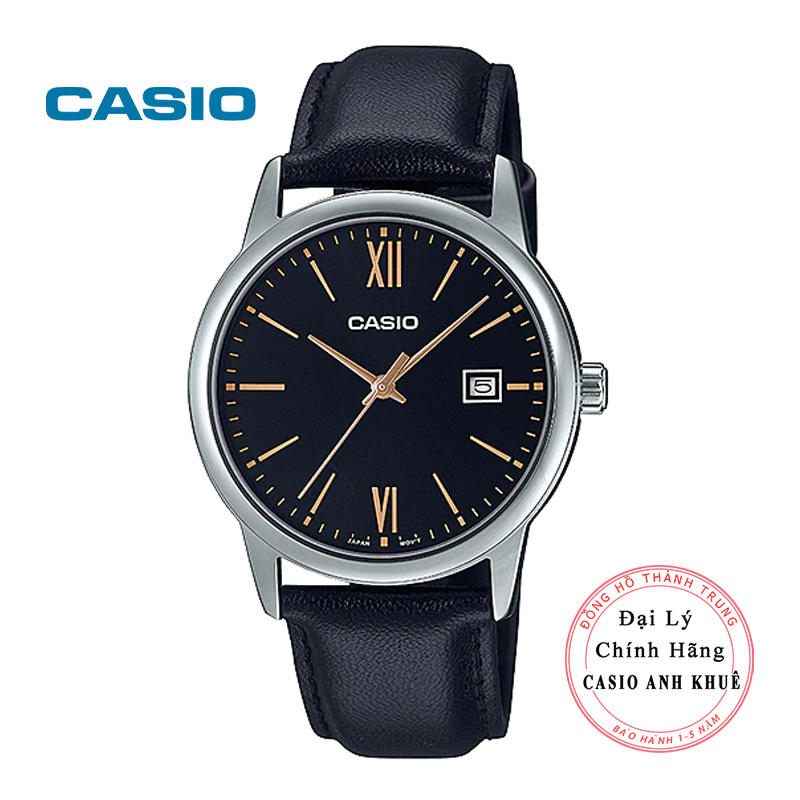 Đồng Hồ Nam Casio MTP-V002L-1B3 Chính Hãng