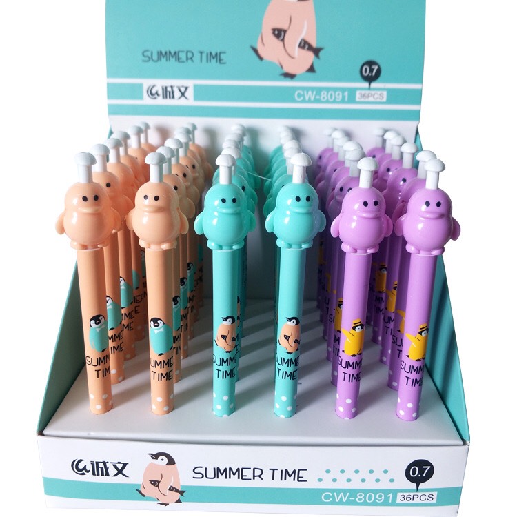 Combo 10 cây bút chì bấm ngòi 0.5/0.7mm loại tốt, nhiều mẫu mã đáng yêu