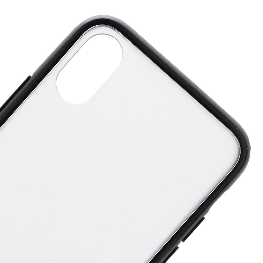 Ốp Lưng Chống Sốc Viền Silicon Dành Cho iPhone X