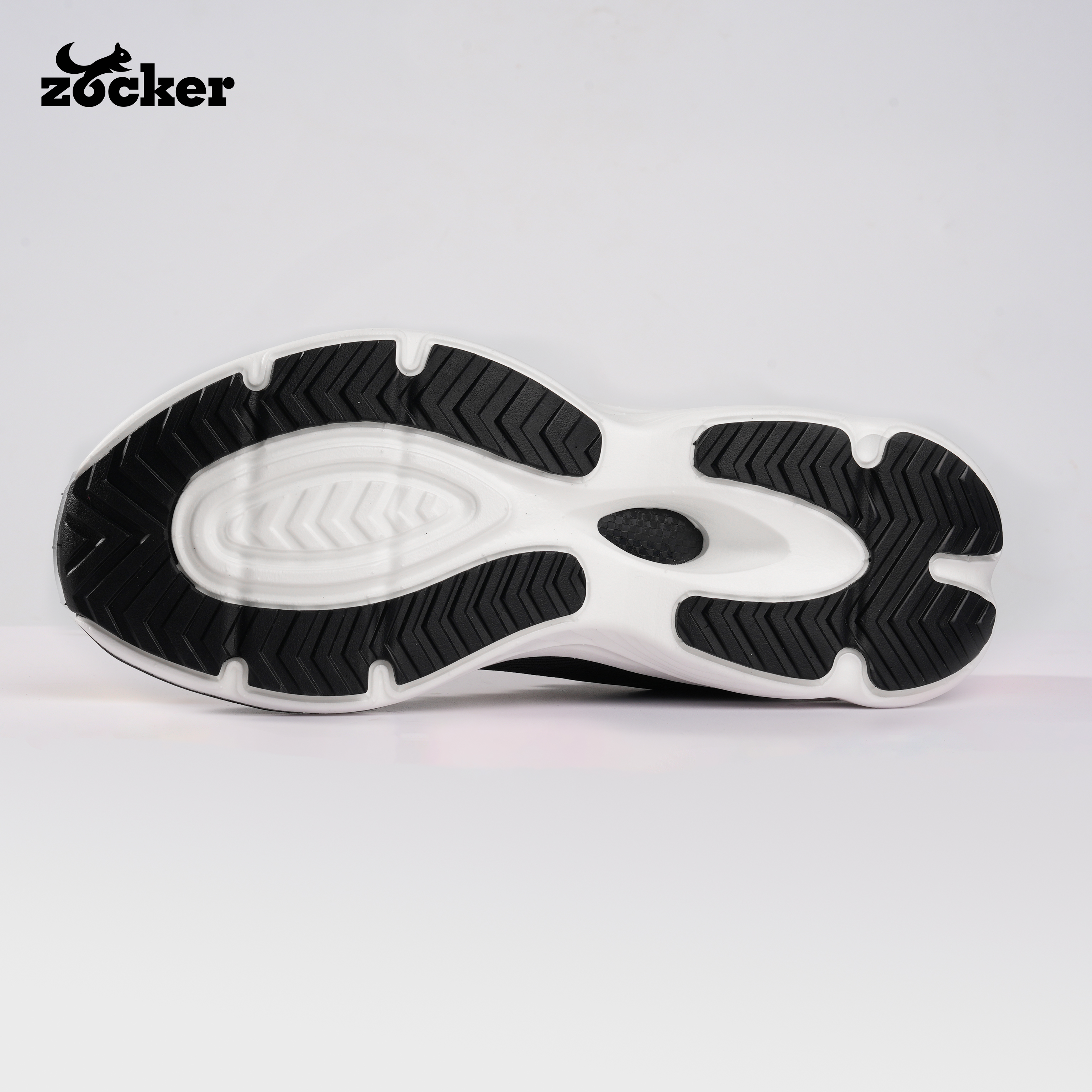 Giày Chạy Bộ Zocker Ultra Light Black - Công Nghệ Light Foam Premium Siêu Nhẹ - Siêu Êm - Siêu Nảy - Tặng kèm vệ sinh giày