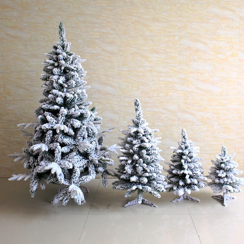 Cây Thông Tuyết Lá PE Cao Cấp C15 Cao 1.5m Cây Thông Trang Trí Noel