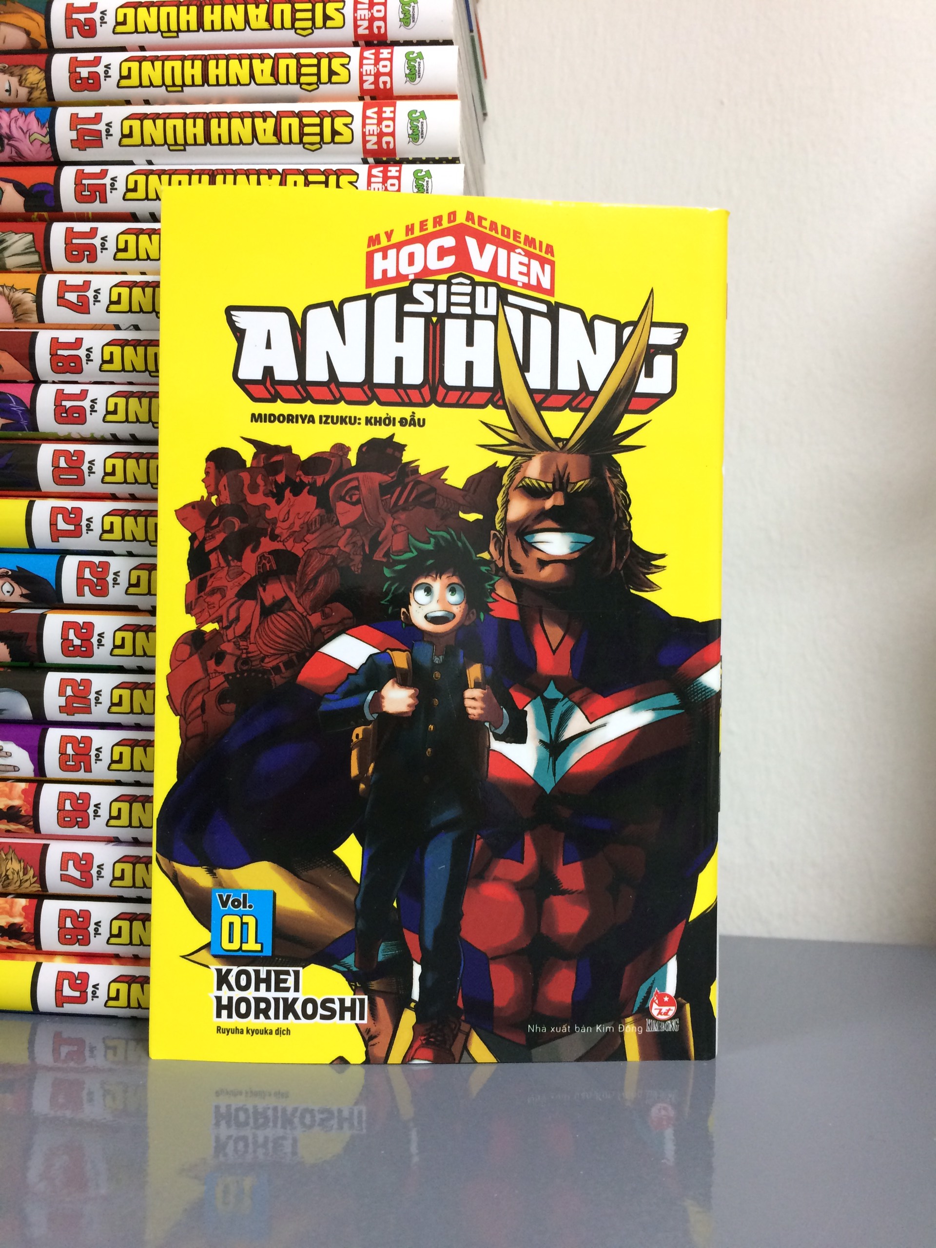 Sách - Học viện siêu anh hùng - Combo 10 cuốn từ tập 1 đến tập 10