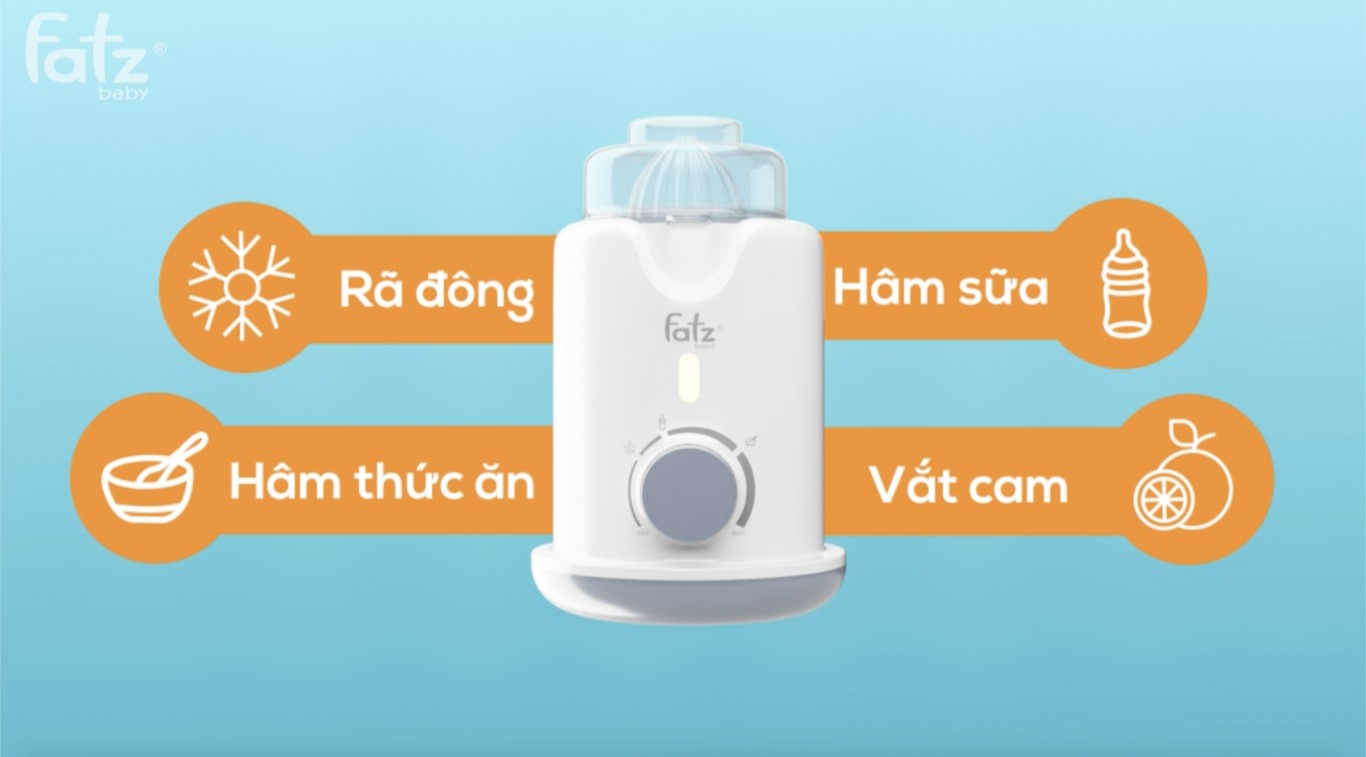 MÁY HÂM SỮA - MONO 5 - FATZBABY FB3225SL TẶNG KÈM 10 TÚI TRỮ SỮA