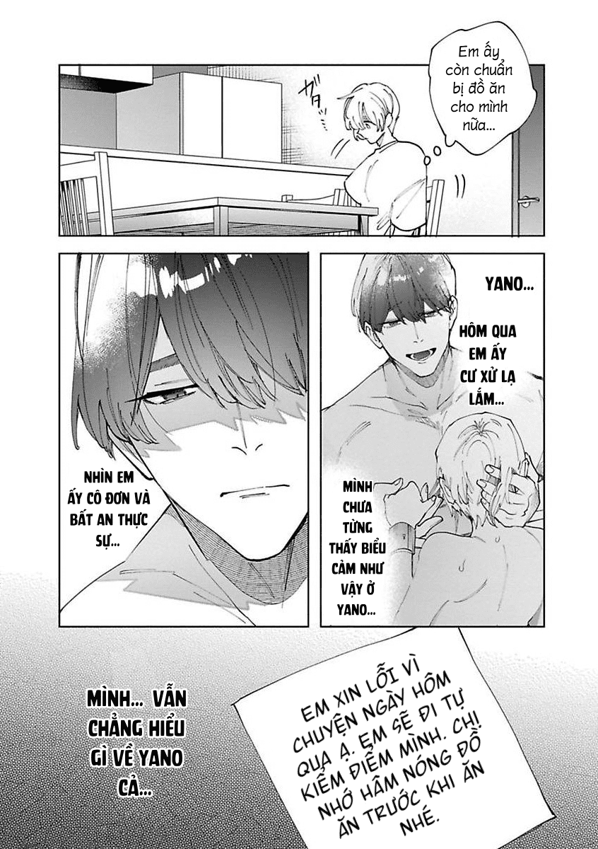 hậu bối yandere muốn cứu vớt ''nô lệ của tư bản'' chapter 6.1 14