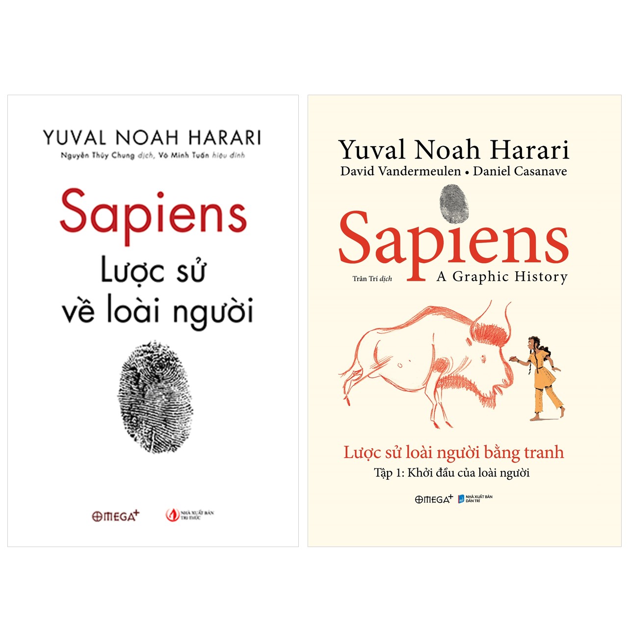 Combo Sapiens: Lược Sử Loài Người + Sapiens - Lược Sử Loài Người Bằng Tranh - Tập 1: Khởi Đầu Của Loài Người