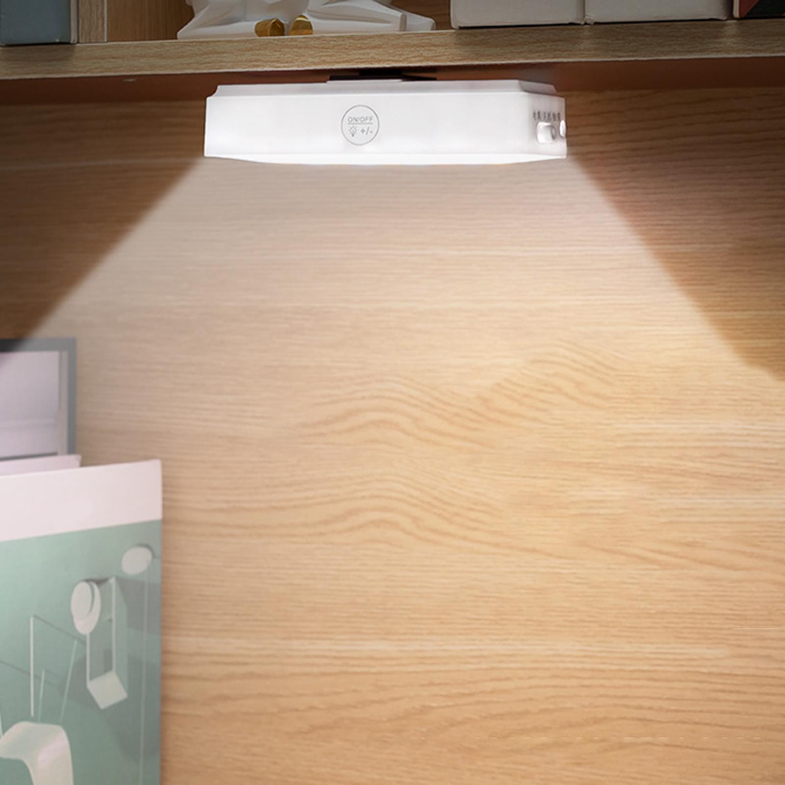 Magnetic Hanging LED Desk Lamp Reading Table Light Dimmable USB Chargeable