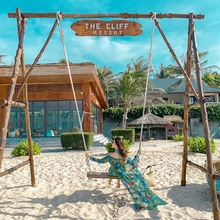 The Cliff Resort 4* Mũi Né - Buffet Sáng, Hồ Bơi, Bãi Biển Riêng, Không Gian Xanh Mát, Nghỉ Dưỡng Đẳng Cấp Phan Thiết
