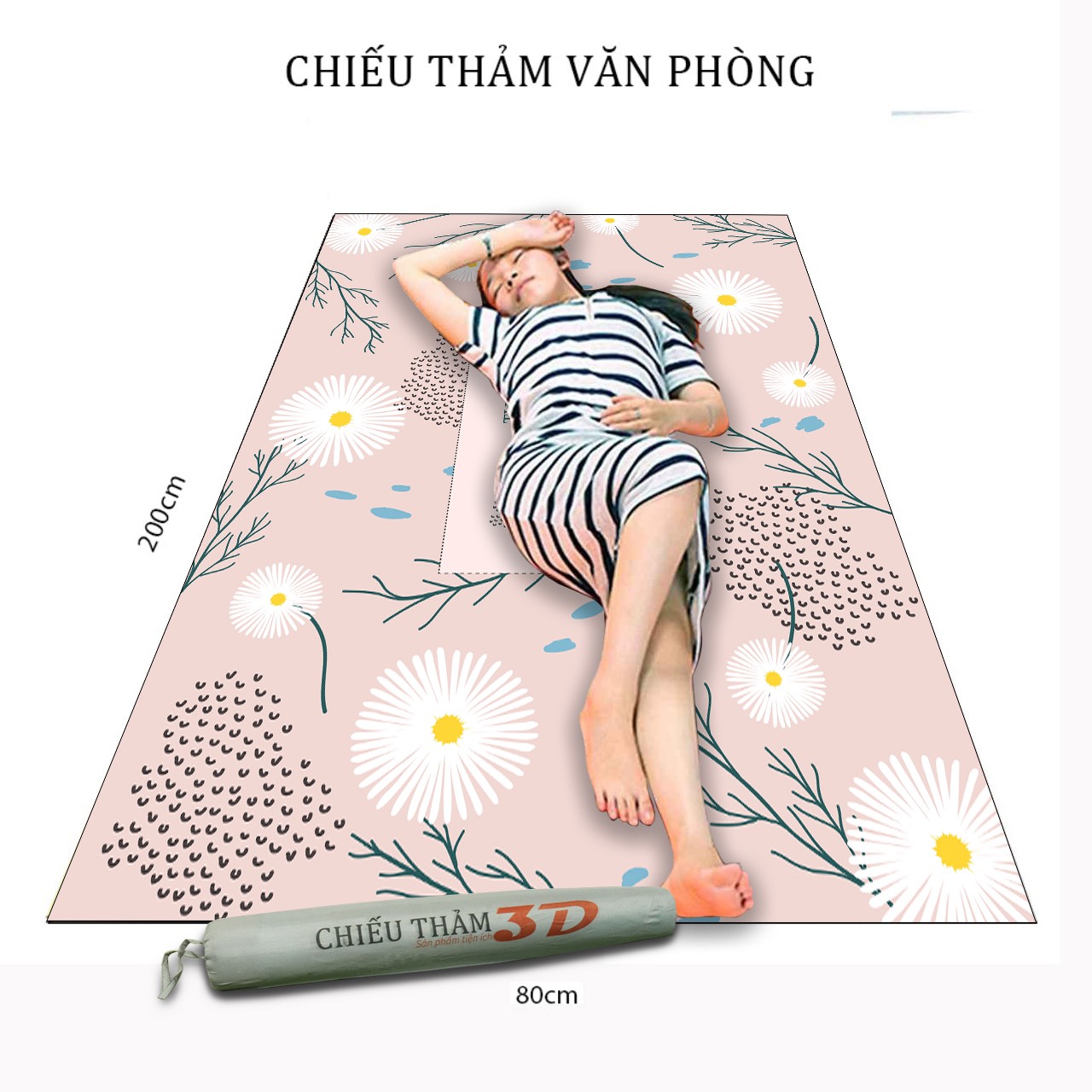 Chiếu thảm văn phòng công sở cao cấp  (Giao màu ngẫu nhiên) - Chính hãng