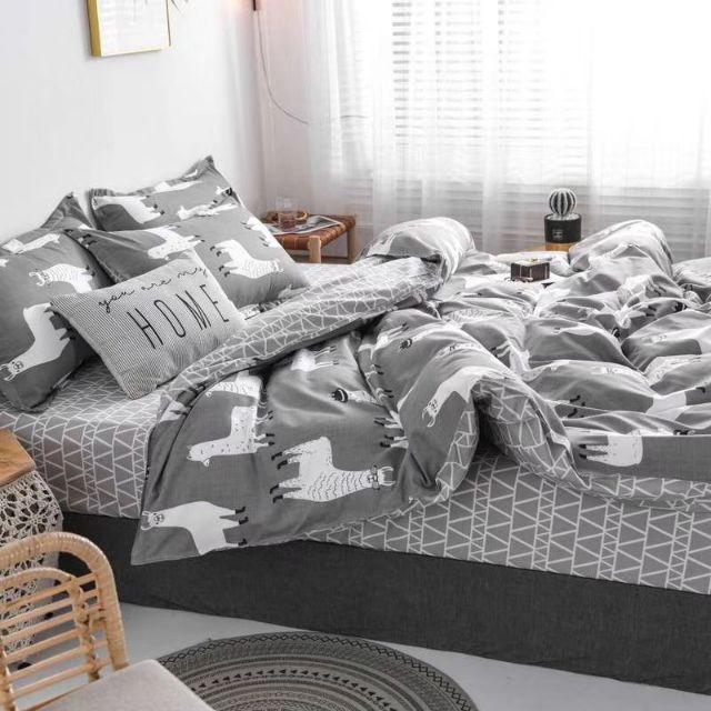 Bộ Cotton poly Cừu Trắng