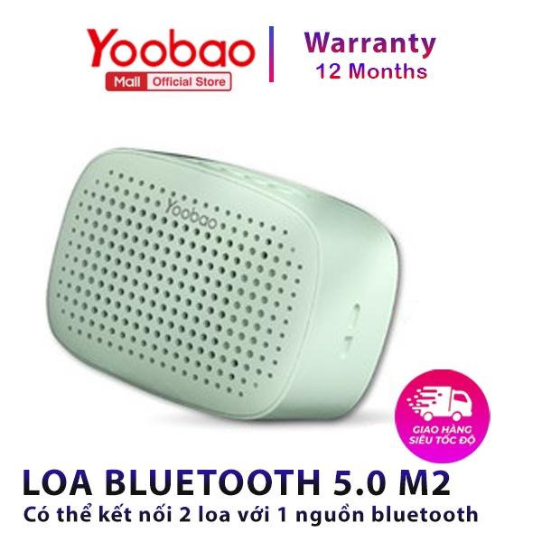 Loa Bluetooth 5.0 Yoobao M2 Hỗ trợ ghép đôi TWS Công suất 3W - Hàng nhập khẩu