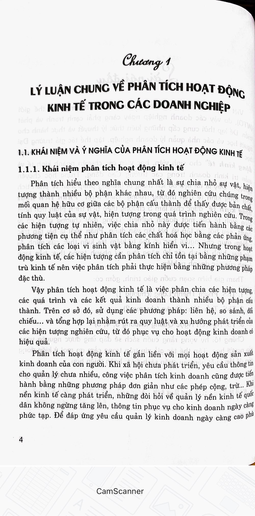 Phân Tích Hoạt Động Kinh Tế