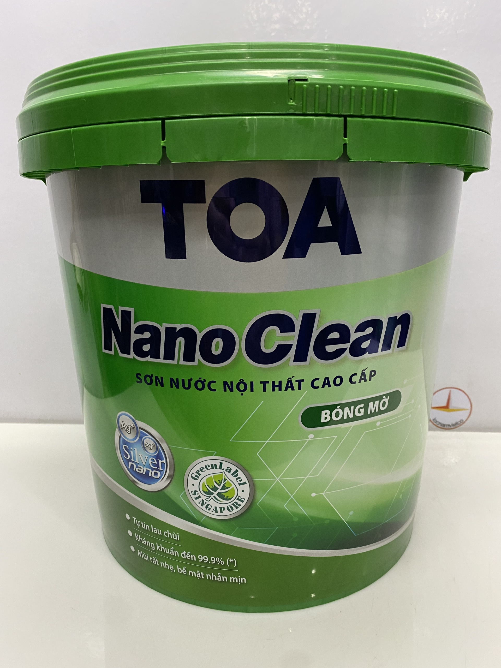 Sơn nước nội thất cao cấp Toa Nanoclean màu xanh ngọc 7508_ 15L