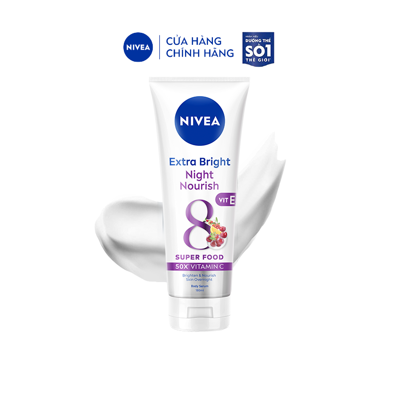 Serum Dưỡng Thể NIVEA Sáng Da Ban Đêm - 88367