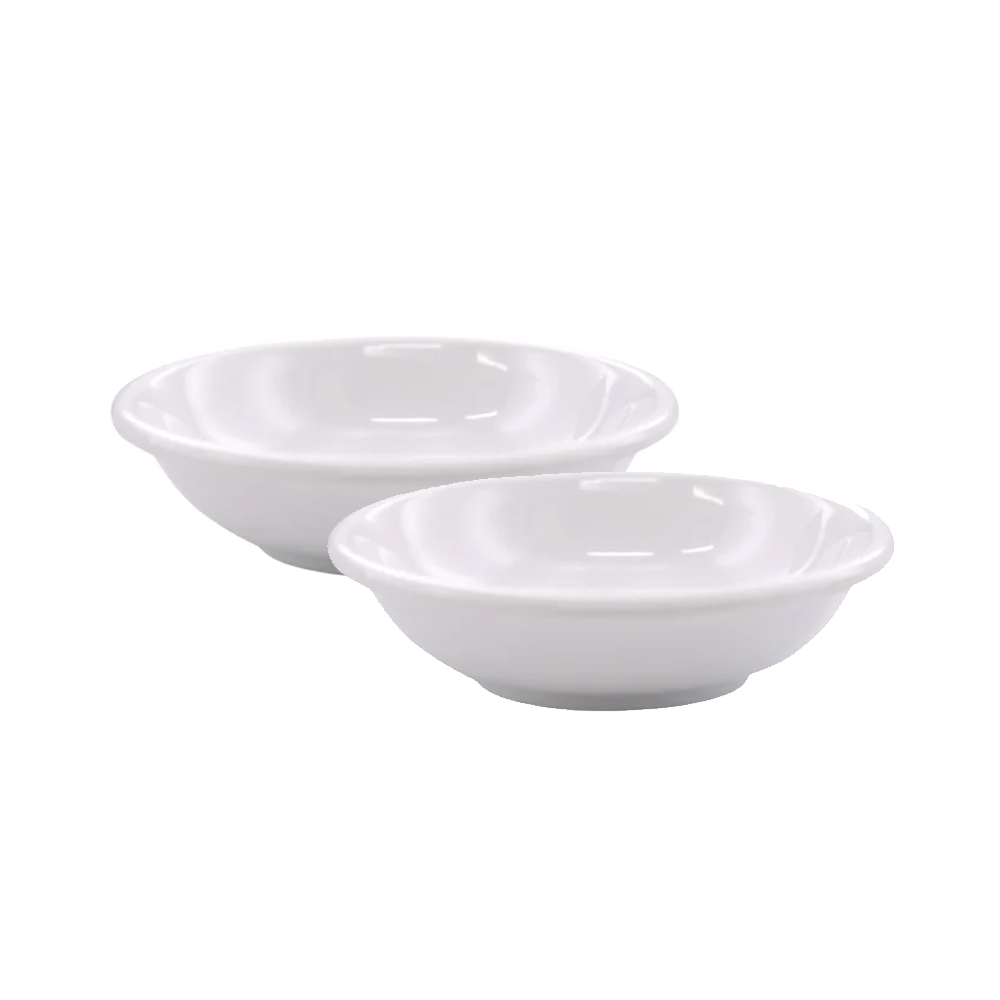 Bộ 10 Dĩa (Đĩa) chấm nhỏ Nhựa Xanh Melamine A110 WA3