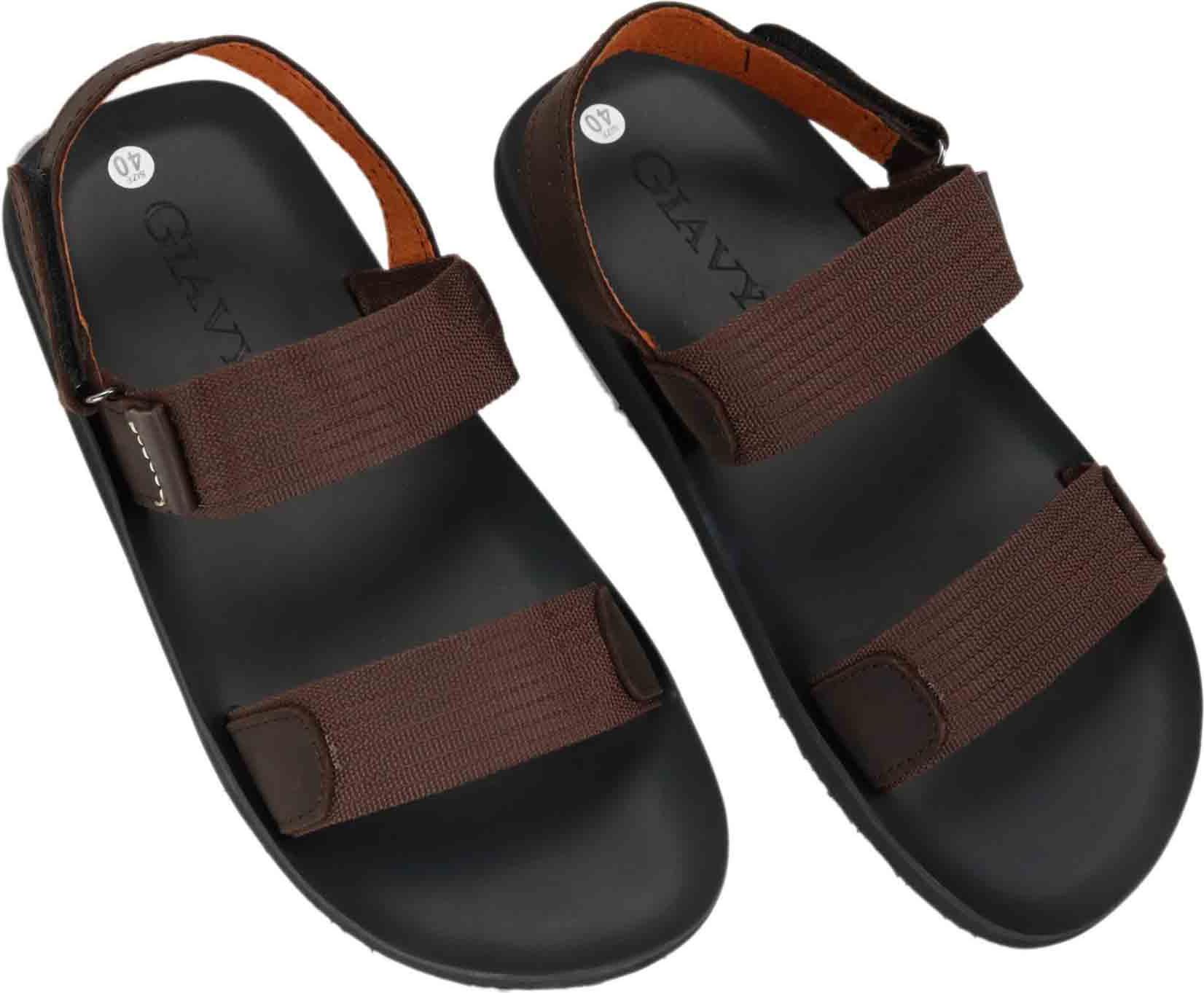 Hình ảnh GIÀY SANDAL NAM GIAVY  2 DÂY NGANG - SL411