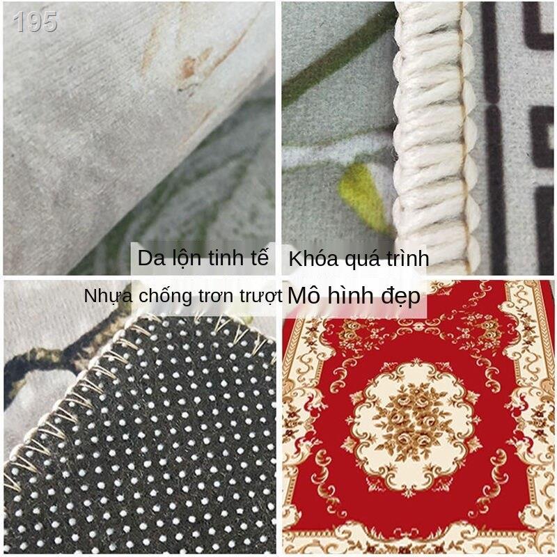 Thảm lối vào hành lang đi retro phòng ngủ khách chăn trải bàn cà phê dày chống trượt
