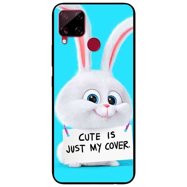 Ốp lưng dành cho Realme C15 mẫu Thỏ Cute