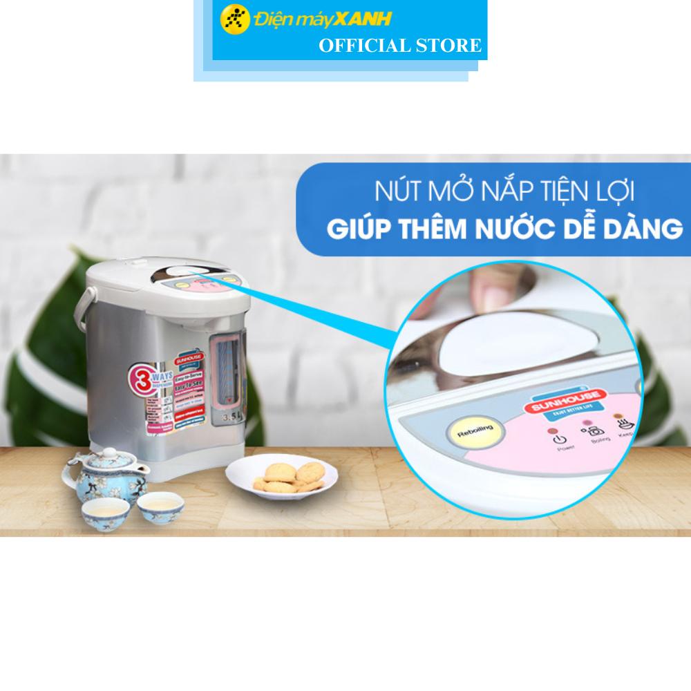 Bình thủy điện Sunhouse SH 1535 3.5 lít - Hàng Chính Hãng