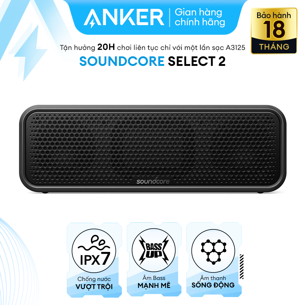 LOA BLUETOOTH ANKER SOUNDCORE SELECT 2 - A3125