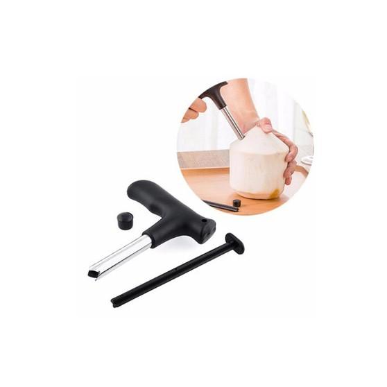 DỤNG CỤ KHUI DỪA KHUI DỪA BẰNG INOX SIÊU TỐC ĐA NĂNG