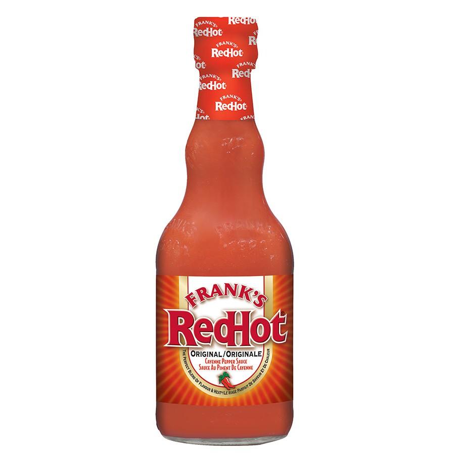 Sốt ớt Cayenne hiệu Frank's Red Hot Original Cayenne Pepper Sauce 354ml