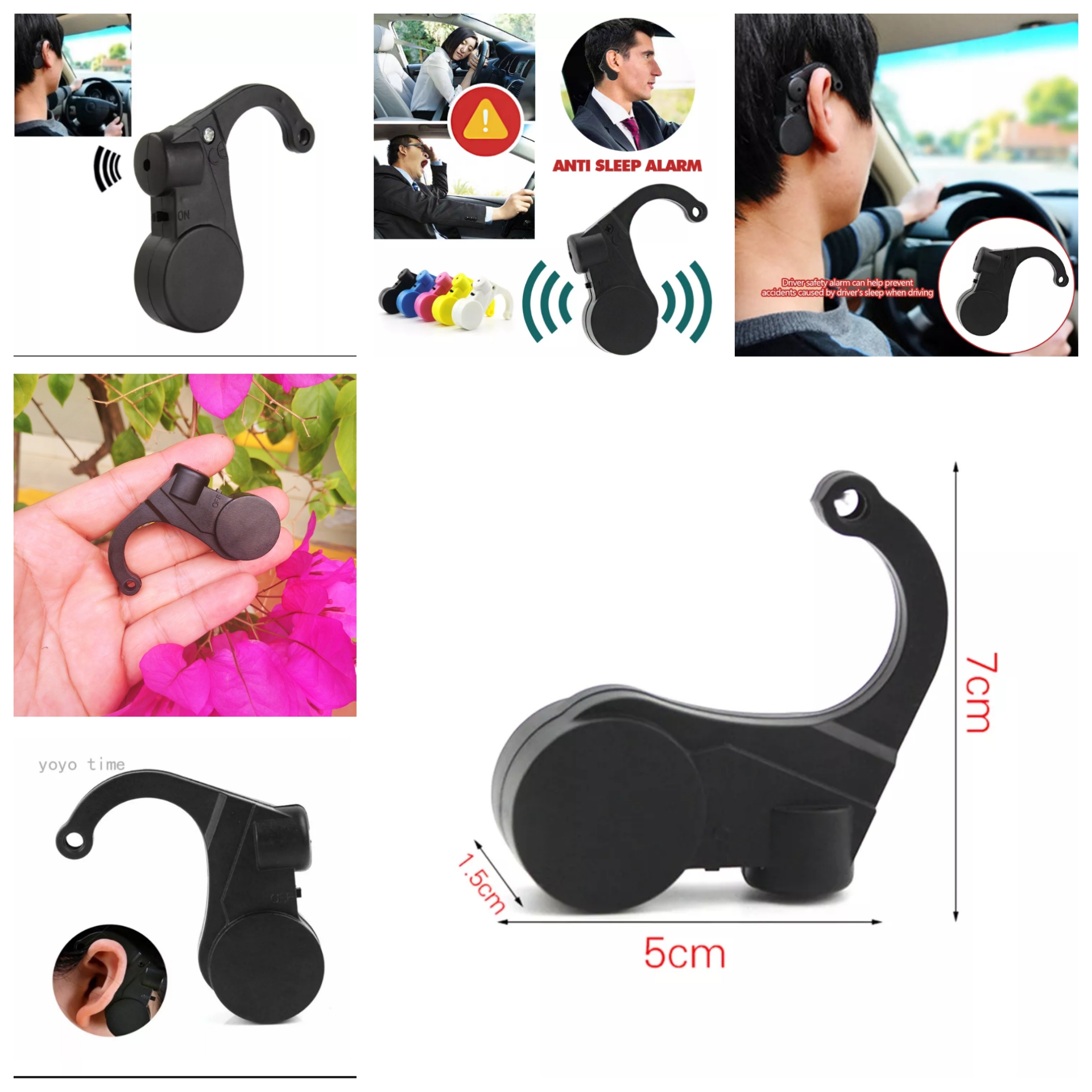 MÁY ĐEO TAI BÁO CHỐNG NGỦ GẬT TRÊN XE HƠI ÔTÔ LÀM BẢO VỆ NHÂN VIÊN VĂN PHÒNG V...V HÀNG LOẠI TỐT