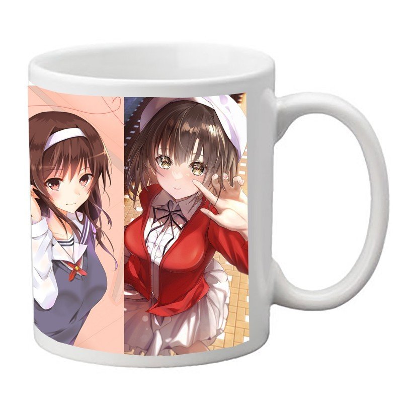 ￼Cốc Saenai Heroine no Sodatekata / ly sứ in hình Saenai Heroine no Sodatekata