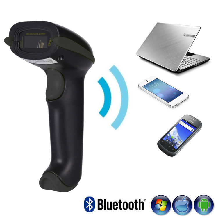 Máy quét mã vạch không dây 1D Bluetooth – Đầu đọc mã vạch Bluetooth / 2.4G 1D YHDAA 3100 1D dùng được trên cả điện thoại smartphone (Ios/ Android) và máy tính (Windows/ Mac) - Hàng nhập khẩu