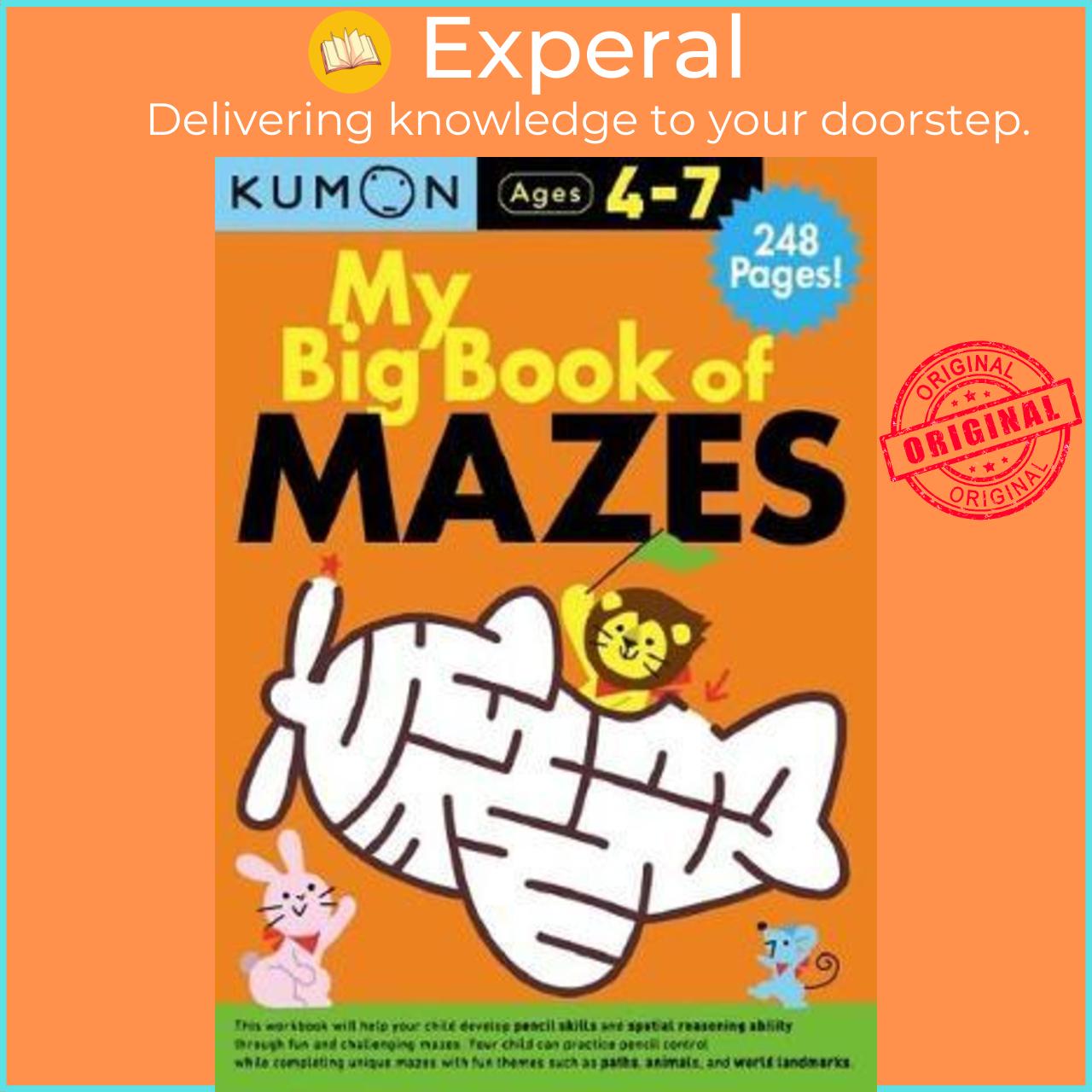 Sách - My Big Book of Mazes Bind Up by Kumon Publishing