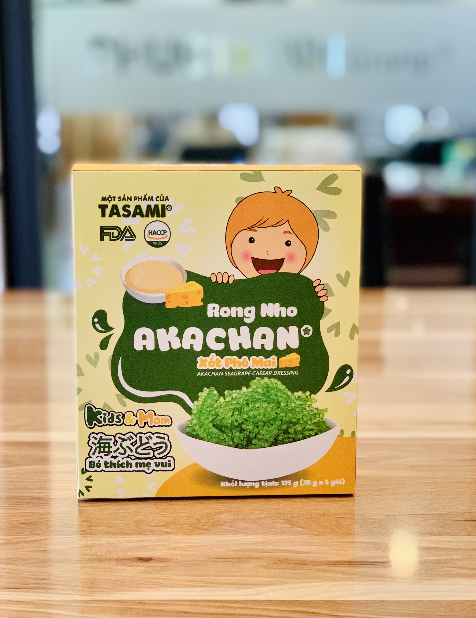 Rong Nho Dinh Dưỡng Akachan Cho Bé Xốt phomai Hộp 175g