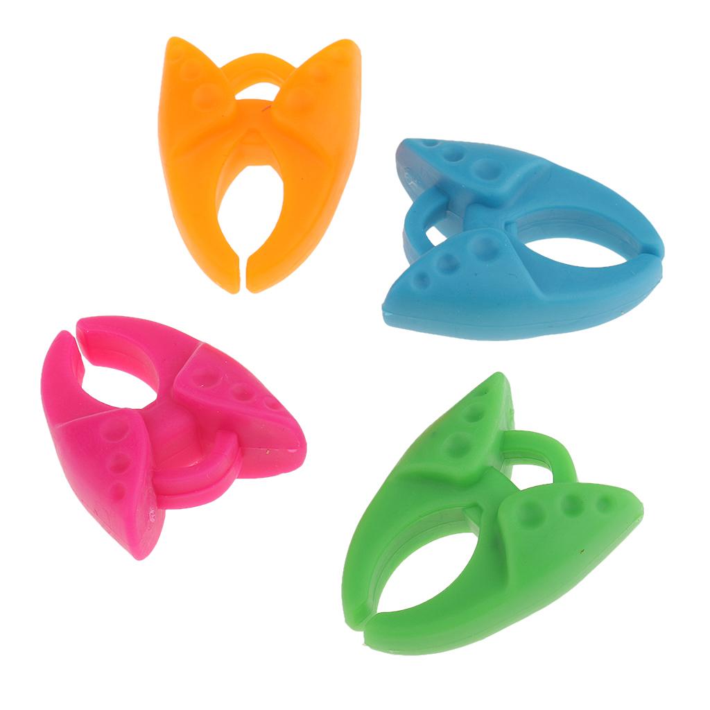 4x12 Pieces Assorted Color Bobbin Holders Clips