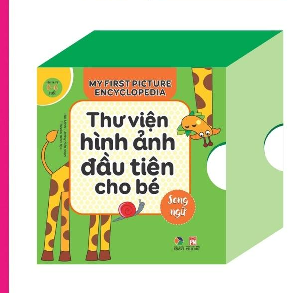 Tr.ọn b.ộ Th.ư vi.ện hình ảnh song ngữ Anh Việt dành cho bé 0-6 tuổi